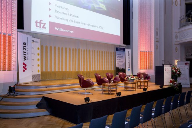 Verein Zuger Technologie Forum Zug, Zuger Innovationstag, Zuger Innovationspreis